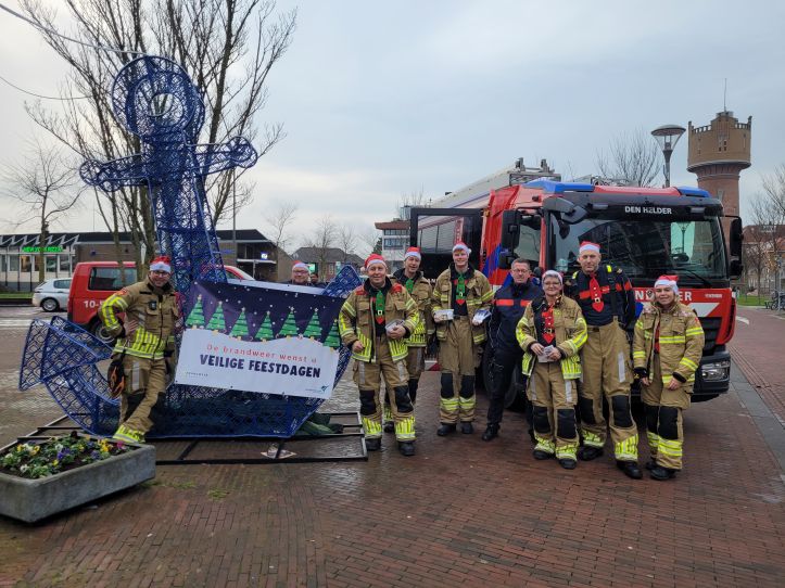 Brandweer geeft brandveiligheidstips aan inwoners voor tijdens de feestdagen